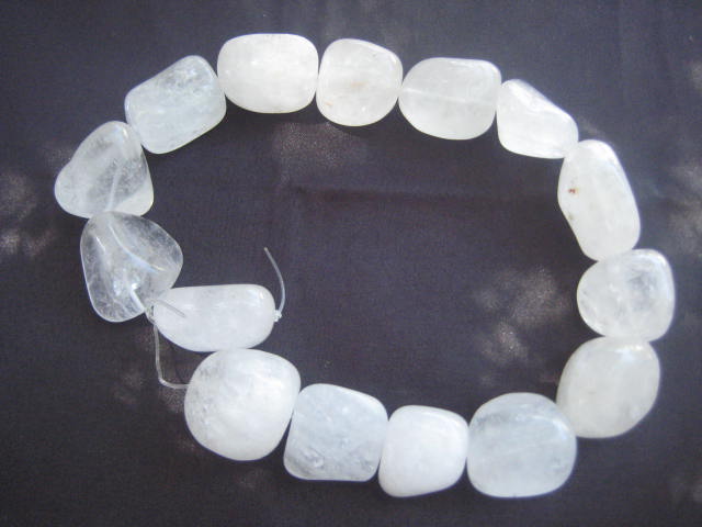 Quartz(Clear) Beads clearing, cleansing, healing, memory enhancement 2587